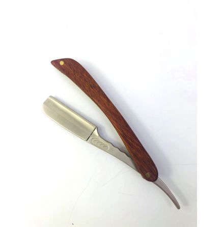 L-S razor wood light brown - kniv fr rakning