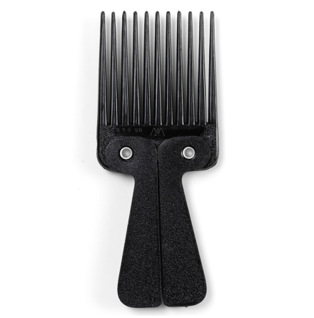 Kam Afro black handle - grovtandad kam