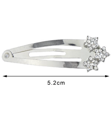 Hårklämmor med glittrande stjärnor Hårklämmor med glittrande stjärnor