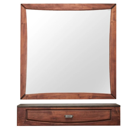 Ragnar barber unit hylla &amp; spegel