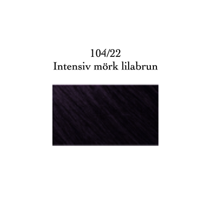 Permanent h�rf�rg 104/22 Intensiv m�rk lilabrun 