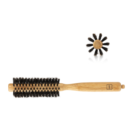 Rundborste Wooden Brush mixed bristles 