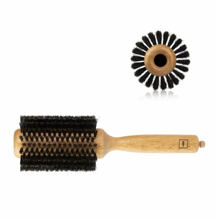 Rundborste Wooden Brush mixed bristles