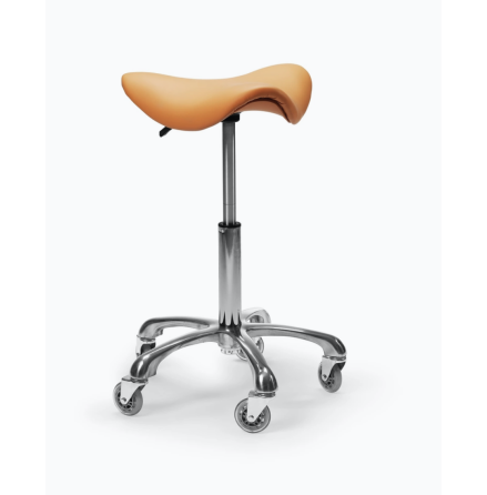 Saddle stol 360 orange