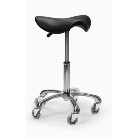 Saddle stol 360 black