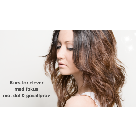 Klipp &amp; saxkurs f�r elever med fokus mot del &amp; ges�llprov