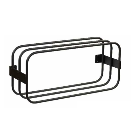Handduks-st�ll Rack Svart
