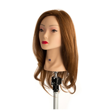 Dockhuvud  100% naturh�r 40 cm