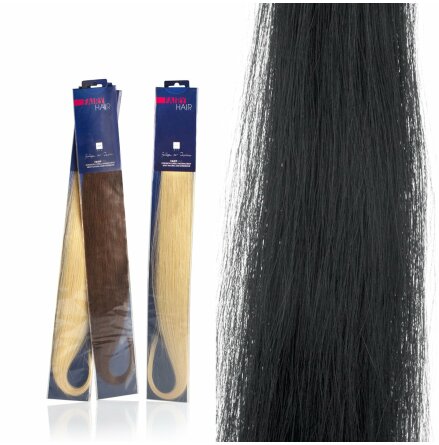 Extensions Natur Black 20/pack